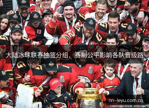 大陆冰球联赛抽签分组，赛制公平影响各队晋级路
